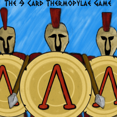 300 Spartans: The 9 Card Thermopylae Game