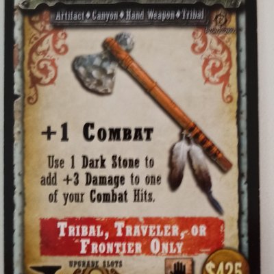 Shadows of Brimstone: Black Fang Hatchet