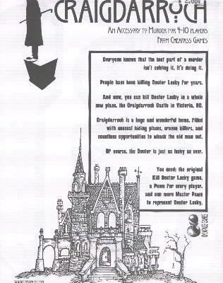 Kill Doctor Lucky: Craigdarroch