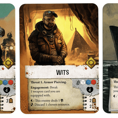 Waste Knights: Second Edition – Dice Tower 2023 Promo Cards