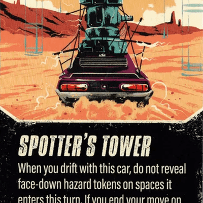 Thunder Road: Vendetta – Choppe Shoppe: Spotter's Tower Promo Card
