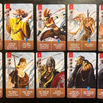 Saqueadores del Mar del Norte: Cartas promos