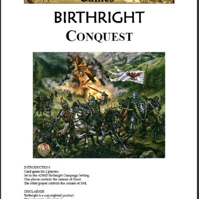 Birthright Conquest