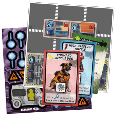 Firefighters on Duty: Kickstarter Promos