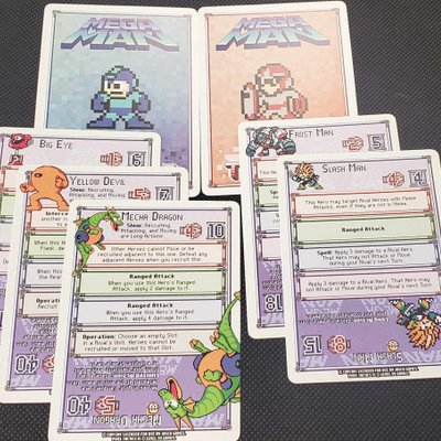 Mega Man Pixel Tactics: Kickstarter Promo Set
