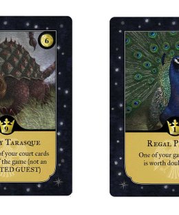 Monarch: Hungry Tarasque and Regal Peacock