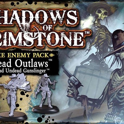 Shadows of Brimstone: Undead Outlaws and Undead Gunslinger Deluxe Enemy Pack