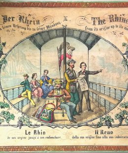 Der Rhein von seinem Ursprung bis zu seiner Mündung