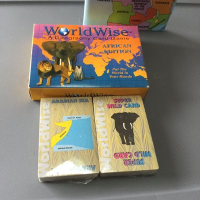 WorldWise Geography Card Game: African