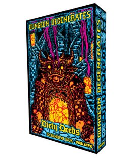 Dungeon Degenerates: Dirty Deeds Expansion Box