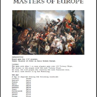 Masters of Europe