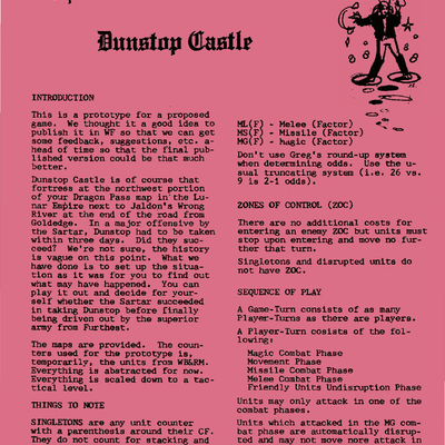 The Battle of Dunstop Castle