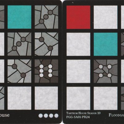 Sagrada: Promo 24 – Tantrum House 2024 Window Pattern Card