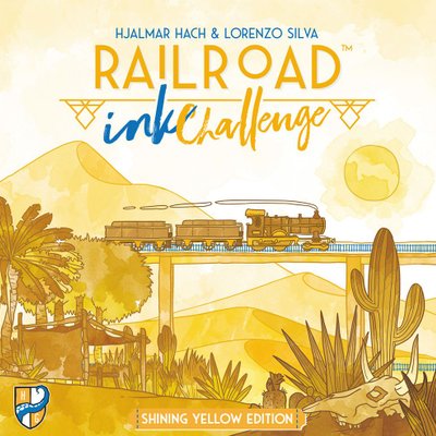 Railroad Ink Challenge: Shining Yellow Edition
