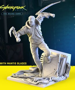 Cyberpunk 2077: The Board Game – V with Mantis Blades