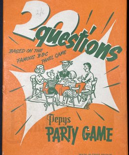 20 Questions (Pepys Party Game)