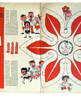 Bunte Blütenblätter