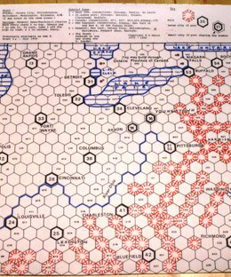 Railway Rivals Map YC: New York and Chicago