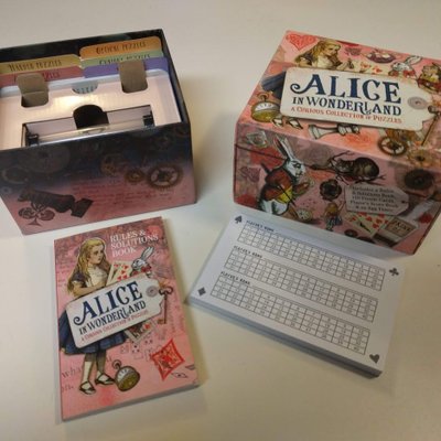 Alice in Wonderland: A Curious Collection of Puzzles