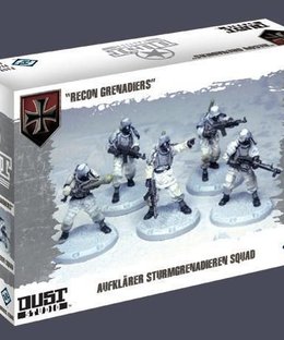 Dust Tactics: Aufklärer Sturmgrenadieren Squad – "Recon Grenadiers"