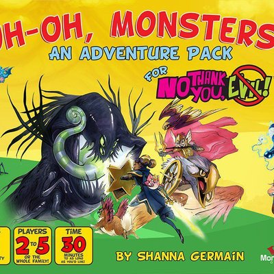 No Thank You, Evil!: Uh-Oh, Monsters!