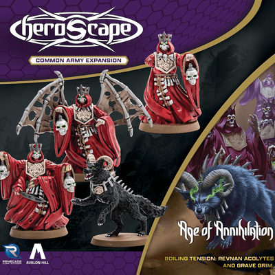 Heroscape: Revnan Acolytes & Grave Grim Common Army Expansion