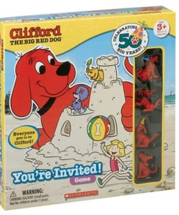 Clifford the Big Red Dog "You're Invited!" Game