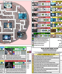 Saucer Escape: A Spacemen and Scribbles Adventure