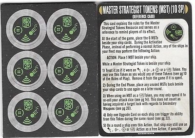 Star Trek: Attack Wing – Master Strategist Token Resource