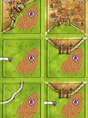 Drought and Pestilence (fan expansion for Carcassonne)