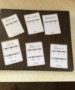 The Baseball Card Game