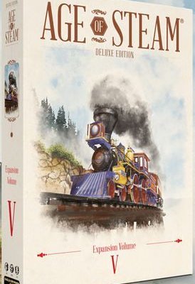 Age of Steam Deluxe: Expansion Volume V