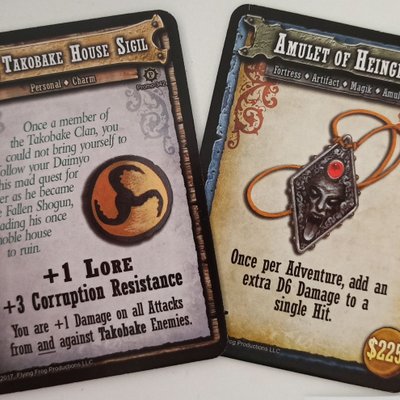 Shadows of Brimstone: Temple of Shadows Promo Cards