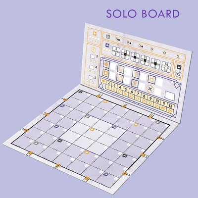 Railroad Ink Challenge: Solo Board