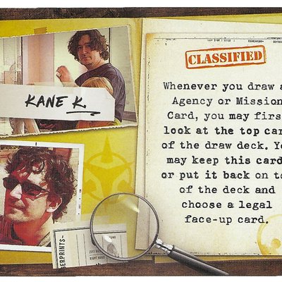 Covert: Kane Klenko Character Card