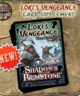 Shadows of Brimstone: Gates of Valhalla – Loki's Vengeance Game Supplement