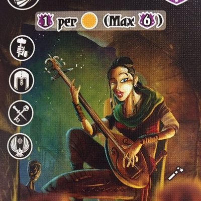Villages of Valeria: Bard Promo Card