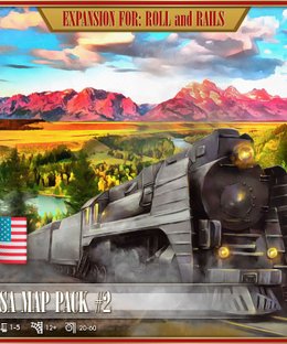 Roll and Rails: USA Map Pack 2 Expansion