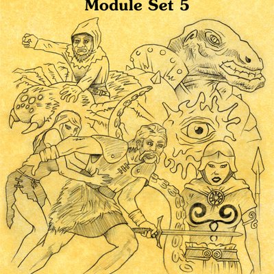 Ezrok Wargame System: Ezrok – The Lost Adventures