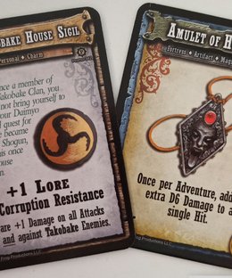 Shadows of Brimstone: Temple of Shadows Promo Cards