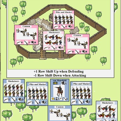 By Fire and Sword: A Solitaire Game of the Thirty Years War (1618-1648)