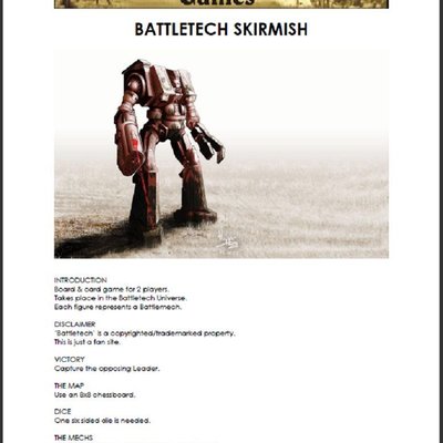 BattleTech Skirmish