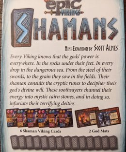 Tiny Epic Vikings: Shamans Mini-Expansion