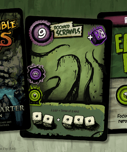 Ancient Terrible Things: Easy Focus and Doomed Scrawls Promo Cards