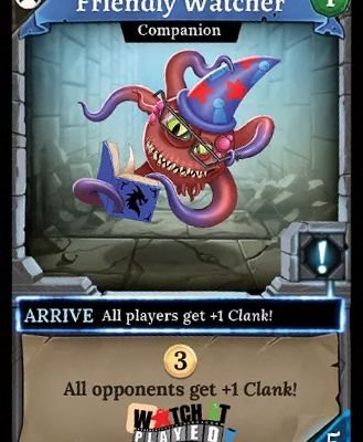 Clank!: Friendly Watcher Promo Card