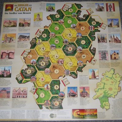 Catan Geographies: Settlers of Hesse