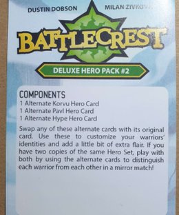 Battlecrest: Deluxe Hero Pack #2