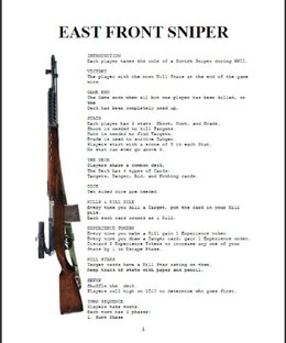 East Front Sniper
