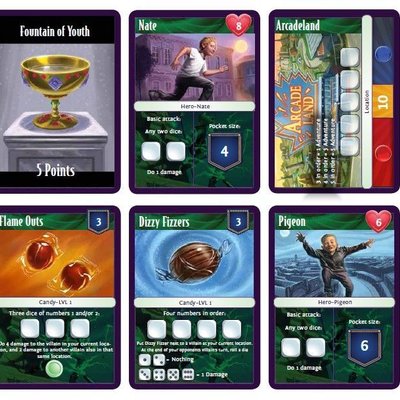 The Candy Shop War Card Game