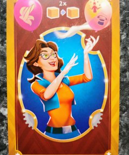Circus: Pizza Tosser Performer Promo Card